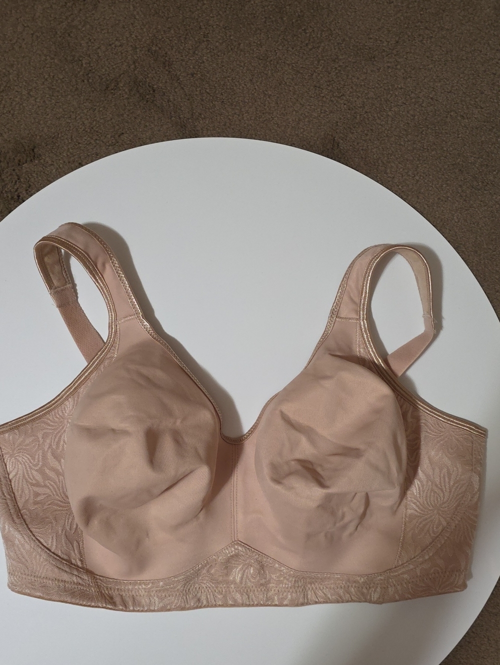 Playtex Beige Full-Coverage Everyday Support Bra